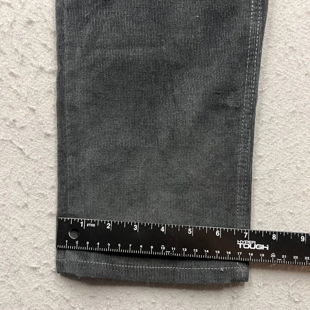 Banana Republic Traveler Corduroy Pants Mens 32x30 Black Slim Fit Stretch Cords